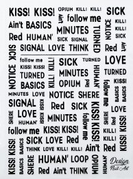 Stickers Words
