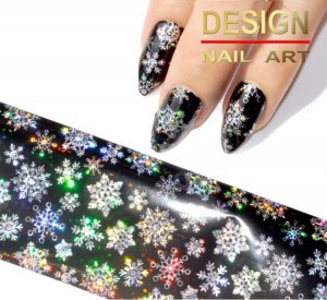 Foils holographique Flocons