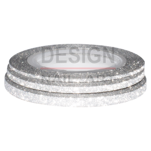 Lot Striping Tape Paillette Argent