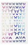 Stickers Papillon Silver