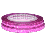 Lot Striping Tape Paillette Fuchsia