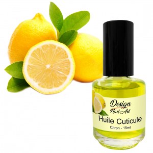 Huile de soin parfumée citron pour cuticule