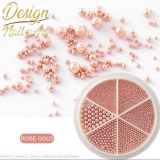 Roue Caviar Rose Gold