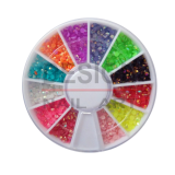 roue de strass multicouleur AB