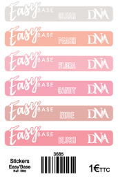 Stickers nuancier Candy Bars