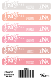 Stickers nuancier Candy Bars