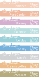Stickers nuancier Whisper