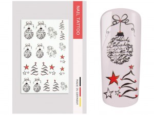 NailArt Tattoo Christmas I