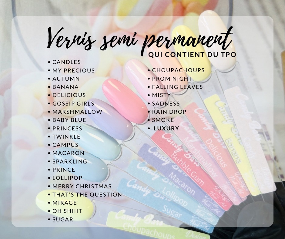 Produits TPO - Vernis semi-permanents