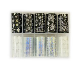 Box Foil Holo Silver Motif