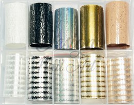 Box Foil Holo Silver Motif