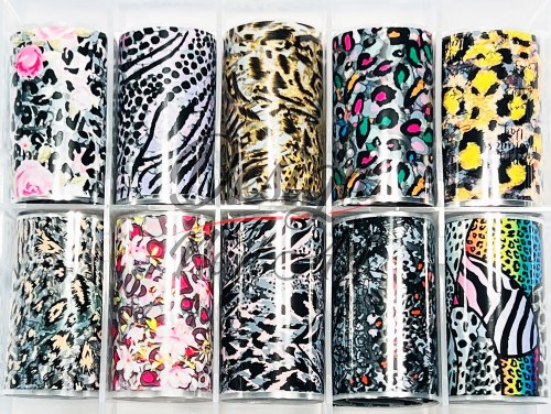 Box Foil Holo Silver Motif