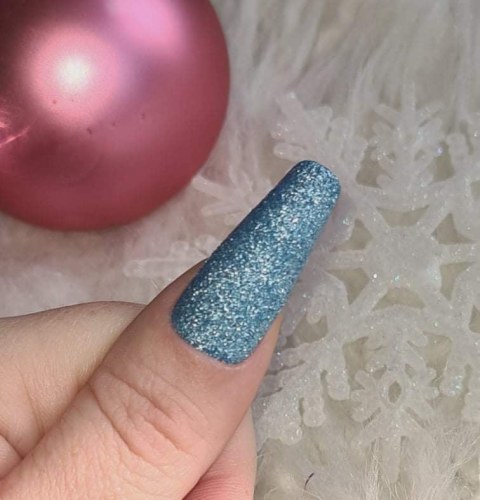 Paillette Mix Christmas Blue Stars