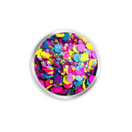 Fairy Glitter Mix Iris Black 