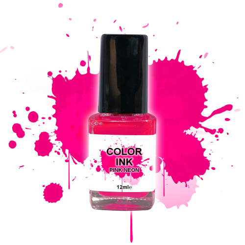 NailArt Color INK Neon Pink