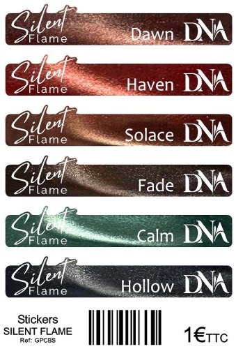Stickers Collectie Silent Flame - Cat Eye