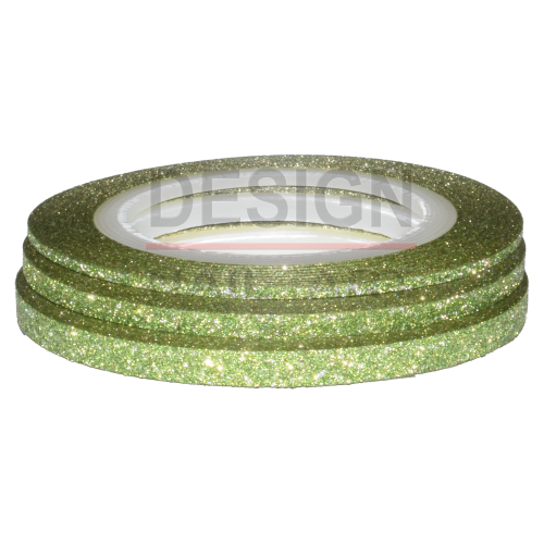 Lot Striping Tape Paillette Vert