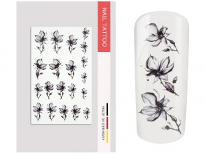 NailArt Tattoo Flower VIII