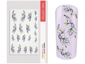 NailArt Tattoo Flower X