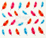 Stickers Mix Plumes