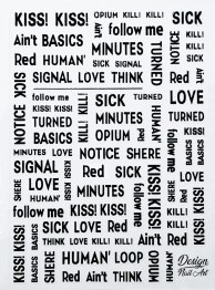 Stickers Words