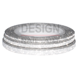 Lot Striping Tape Paillette Argent