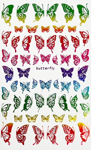 Stickers Butterfly Holo