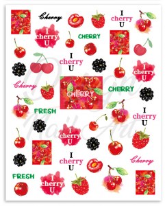 Stickers Fruit rouge