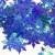 SnowFlakes Purple Blue