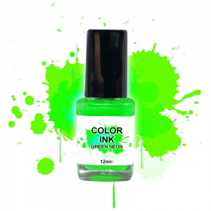 NailArt Color INK Green Néon