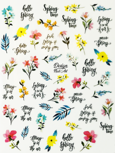 Stickers Hello Spring