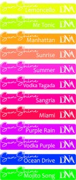Stickers nuancier SunShine