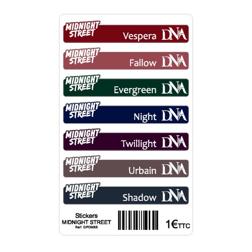 Stickers Collection Midnight Street