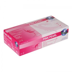 Gants Nitrile Pearl Pink taille M